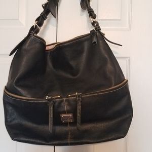 Dooney & Bourke Black Leather Shoulder Bag